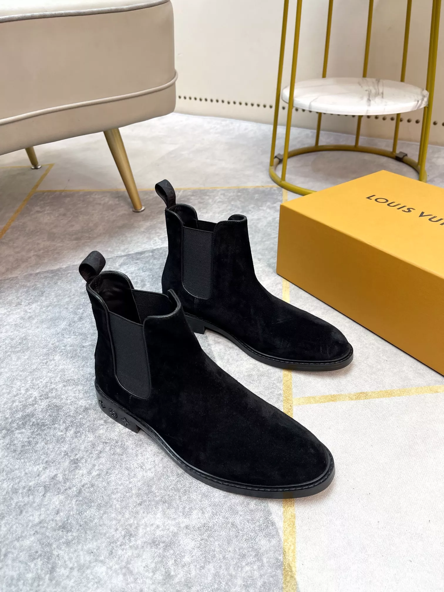 Versatile 1723 Louis Vuitton Boots For Men
