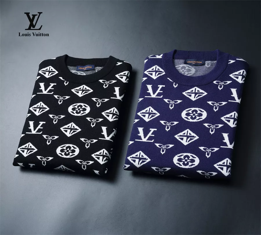 Versatile 175 Louis Vuitton LV Sweaters Long Sleeved For Men