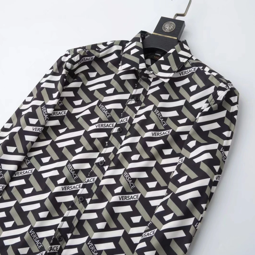 Versatile 1753 Versace Shirts Long Sleeved For Men