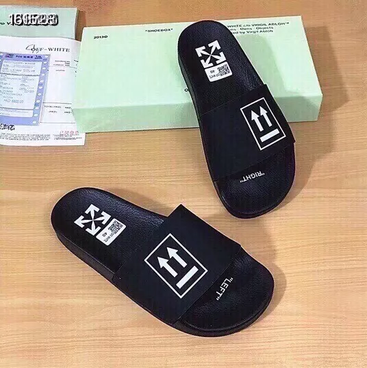Versatile 1851 Off-White Slippers For Men
