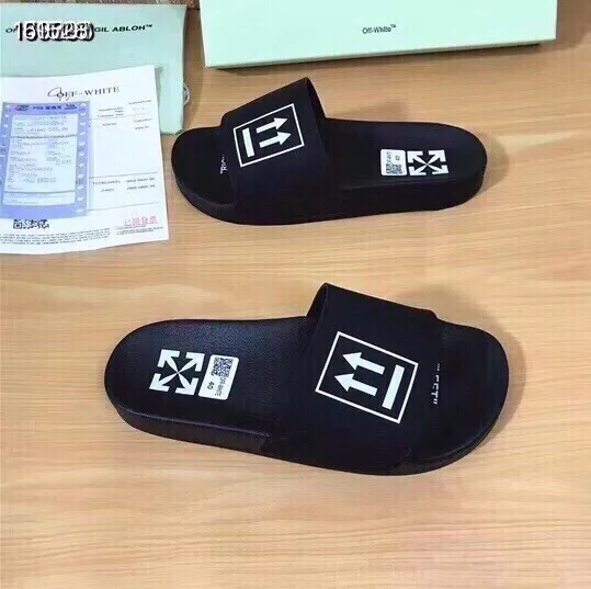 Versatile 1851 Off-White Slippers For Men