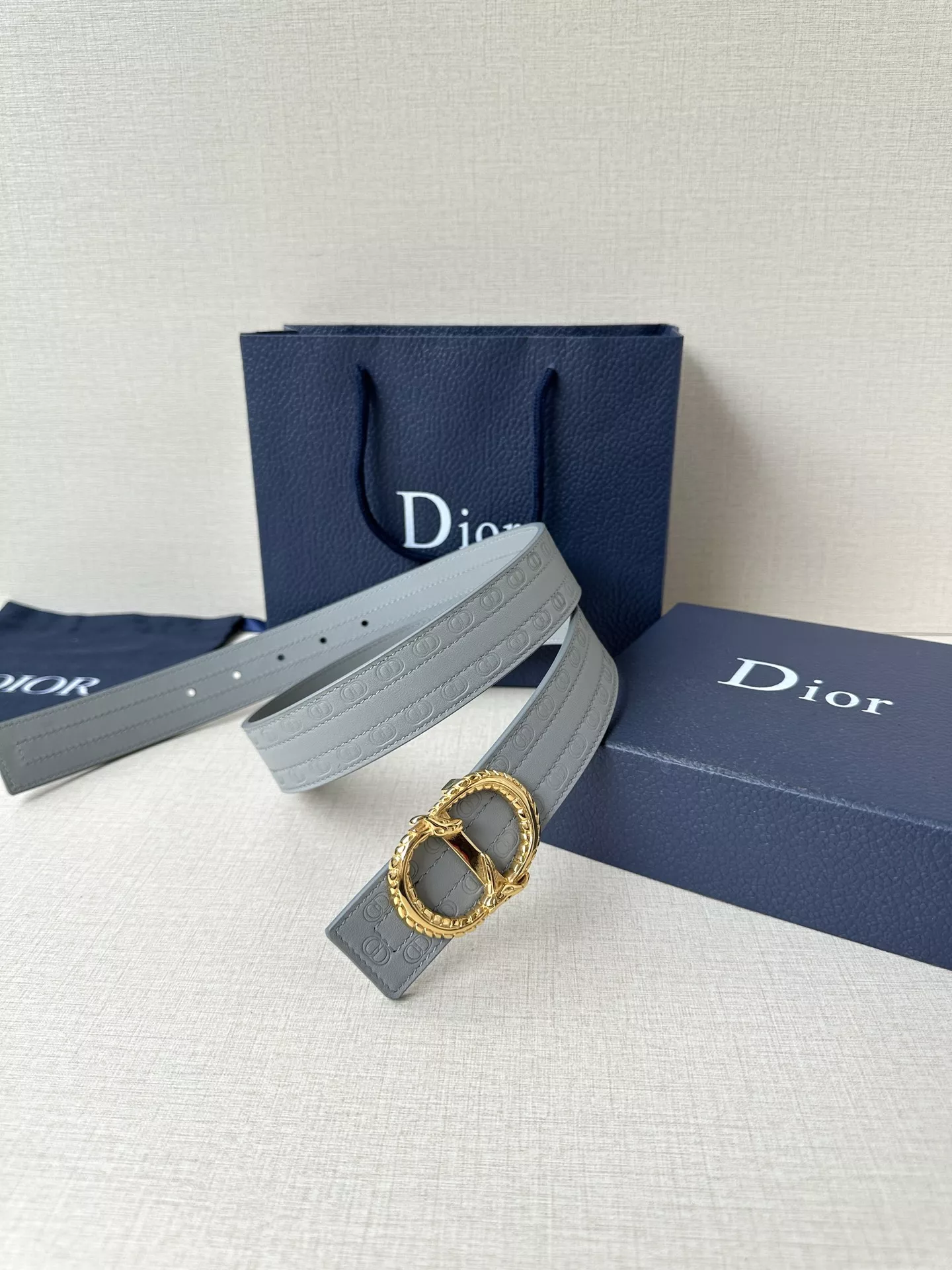 Versatile 2251 Christian Dior AAA Quality Belts In 3.5cm For Unisex