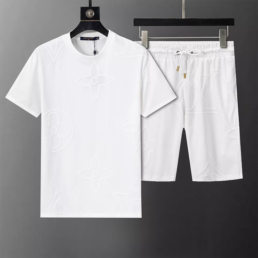 Versatile 2309 Louis Vuitton LV Tracksuits Short Sleeved For Men