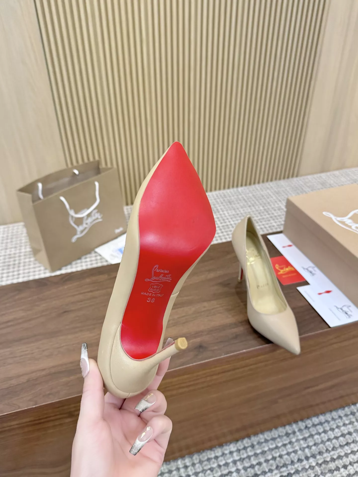 Versatile 2565 Christian Louboutin High-heeled shoes For Women