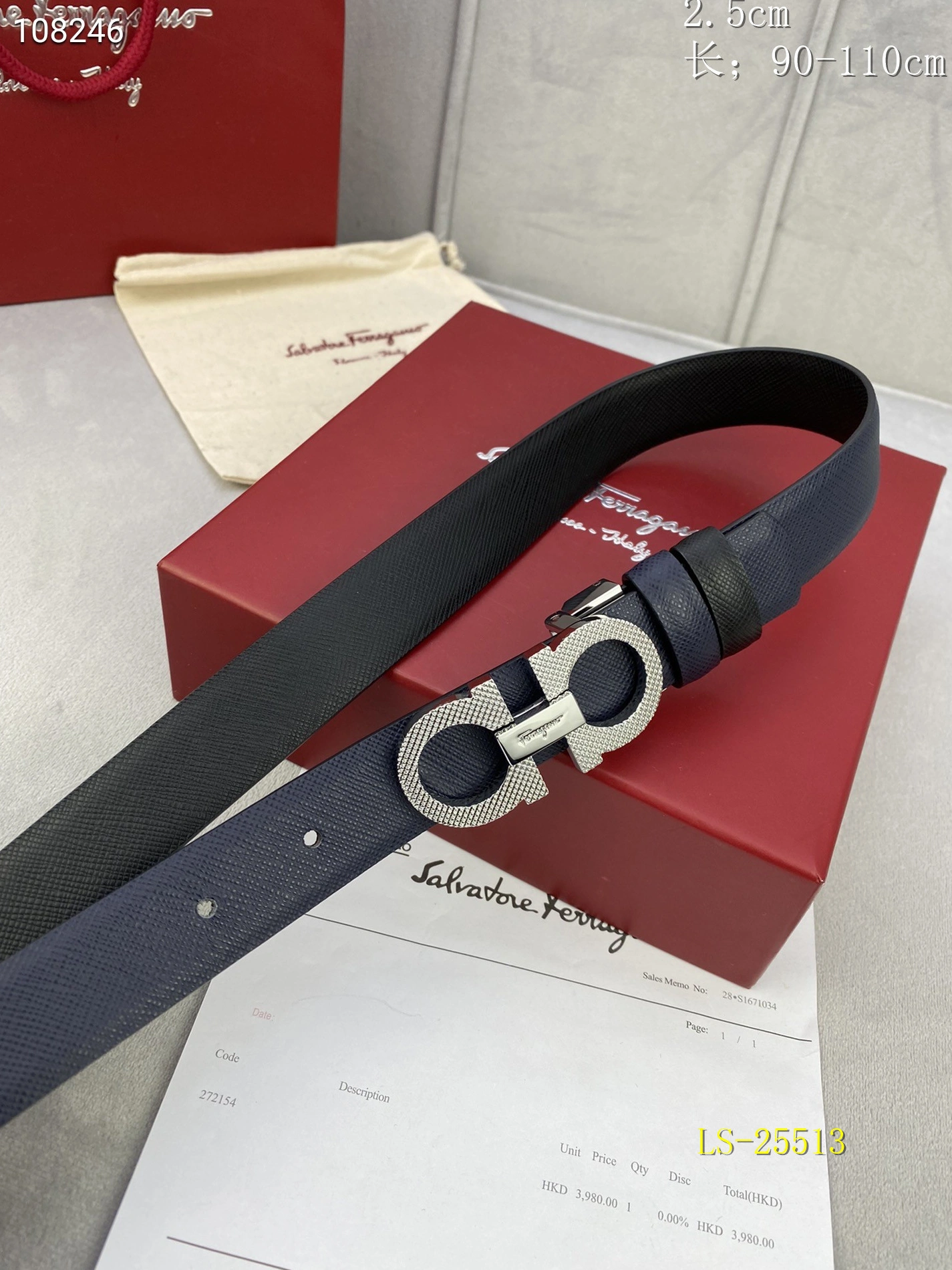 Versatile 2660 Salvatore Ferragamo AAA  Belts