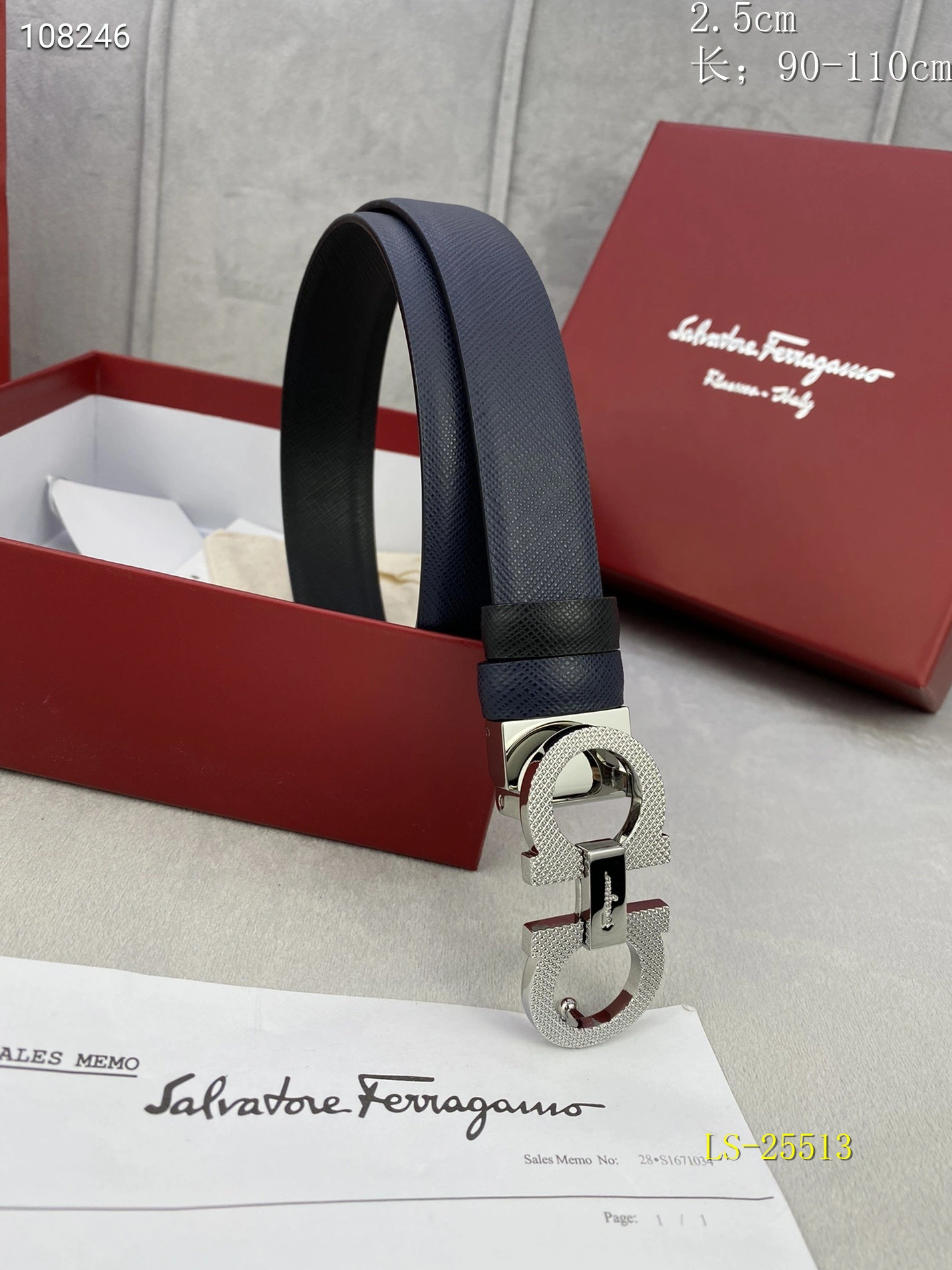 Versatile 2660 Salvatore Ferragamo AAA  Belts