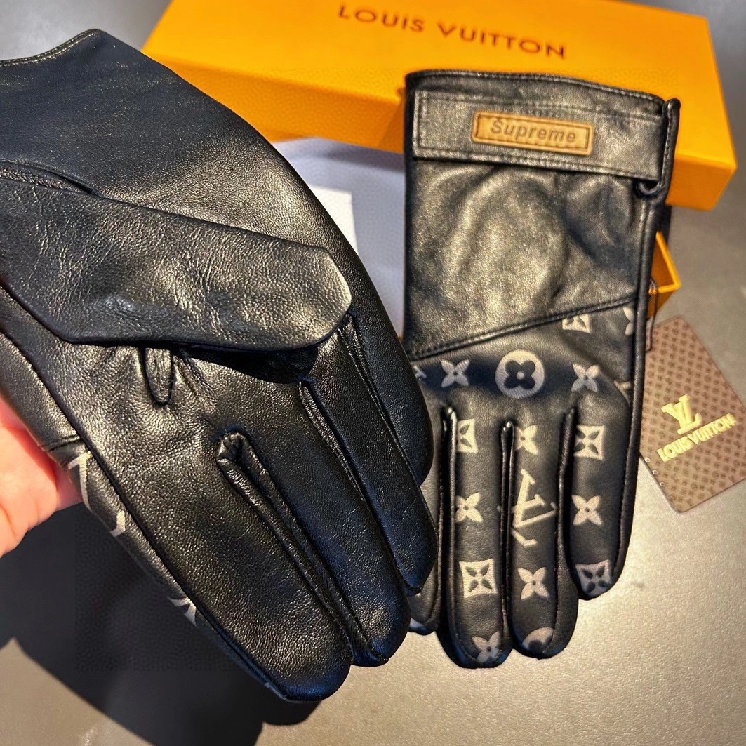 Versatile 2971 Louis Vuitton LV Gloves For Men