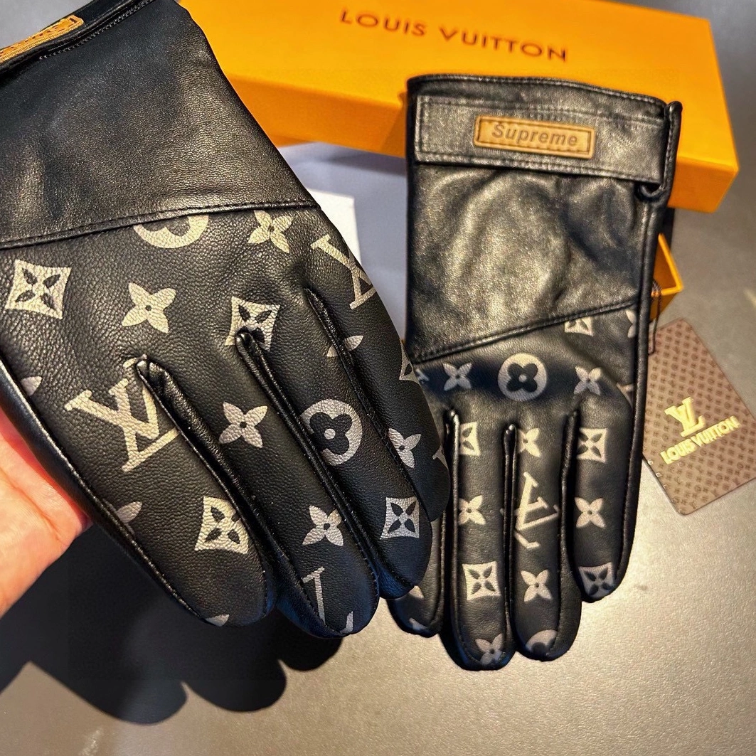 Versatile 2971 Louis Vuitton LV Gloves For Men