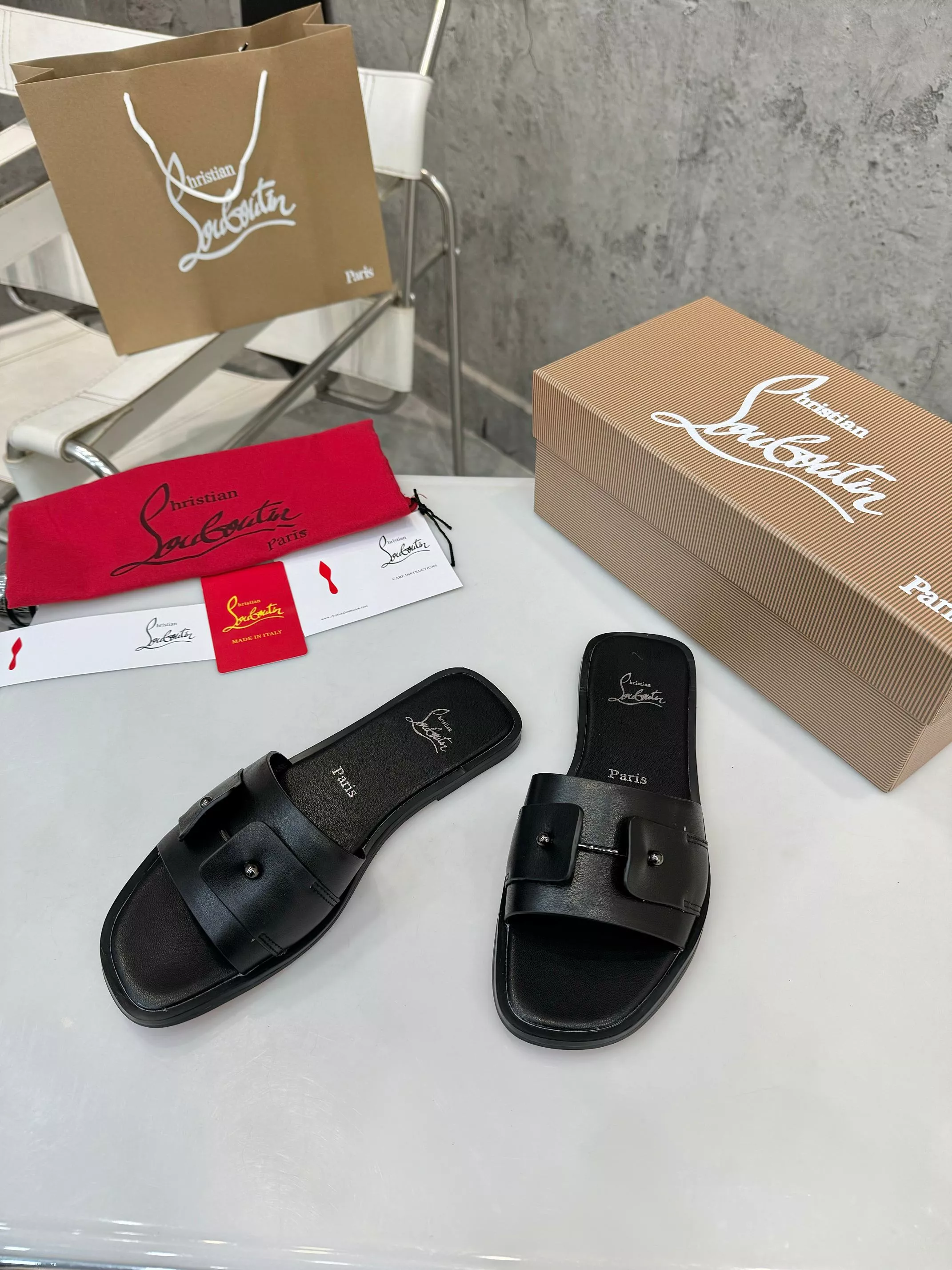 Versatile 2990 Christian Louboutin CL Slippers For Women