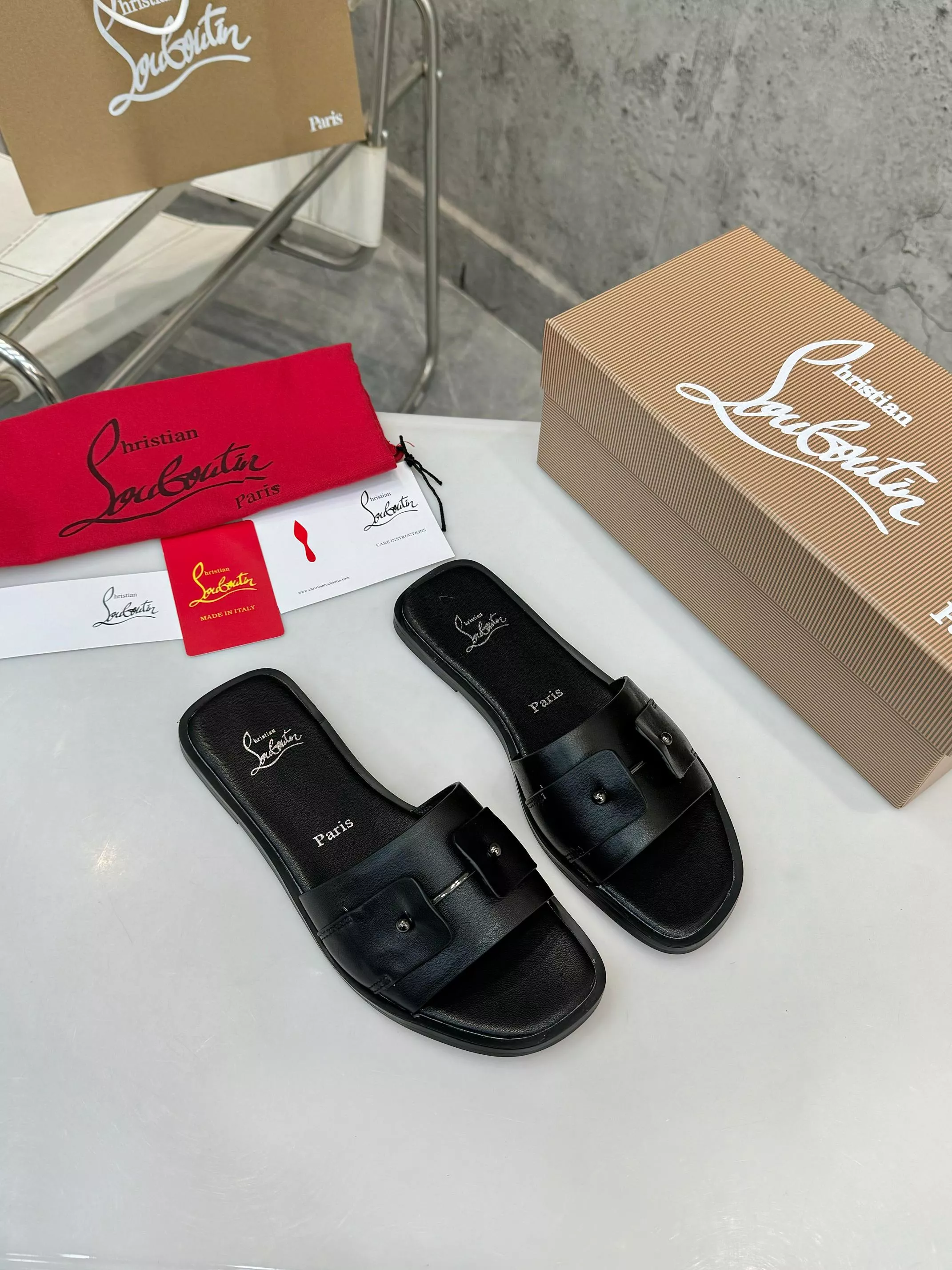 Versatile 2990 Christian Louboutin CL Slippers For Women