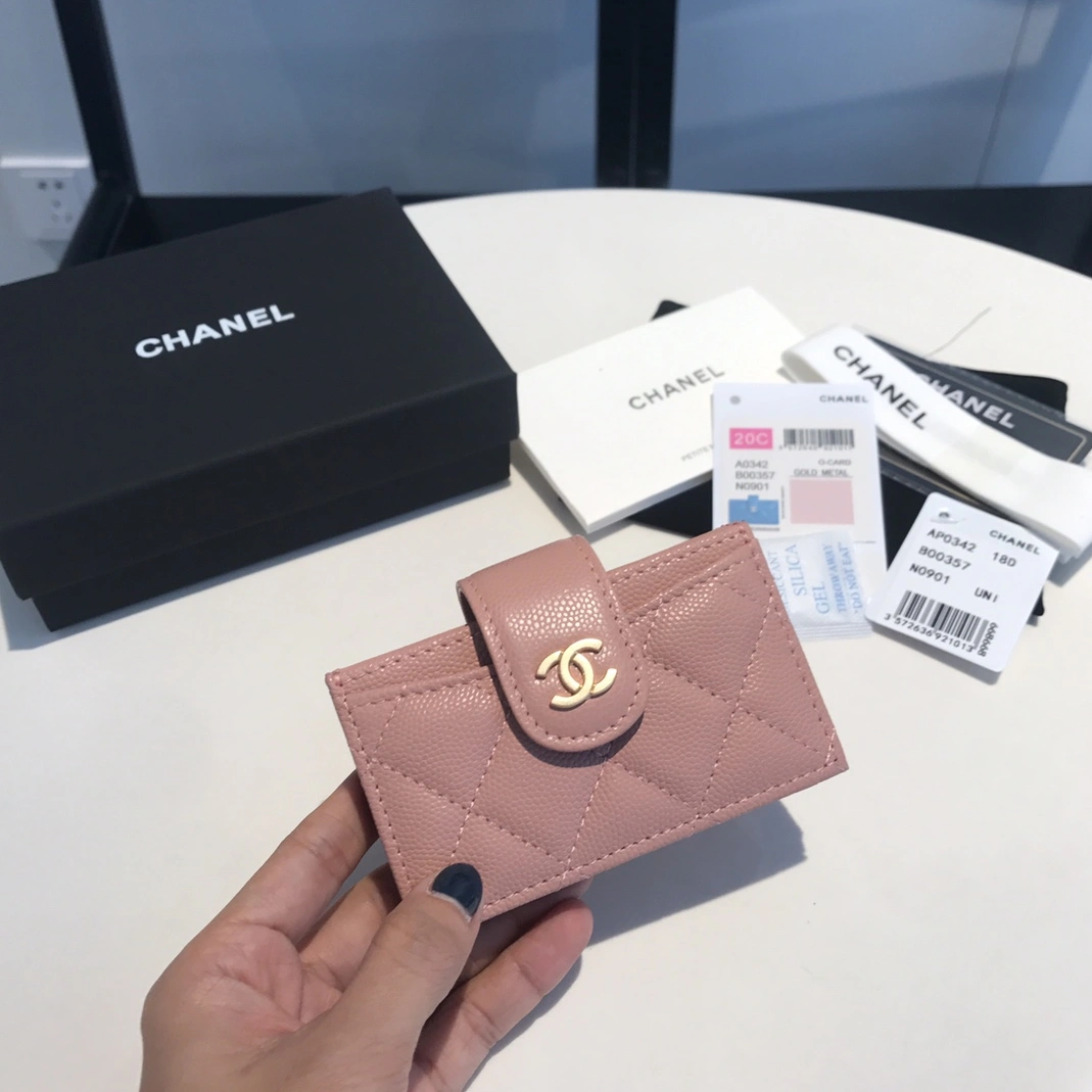 Versatile 3113 Chanel AAA Quality Card Case For Women