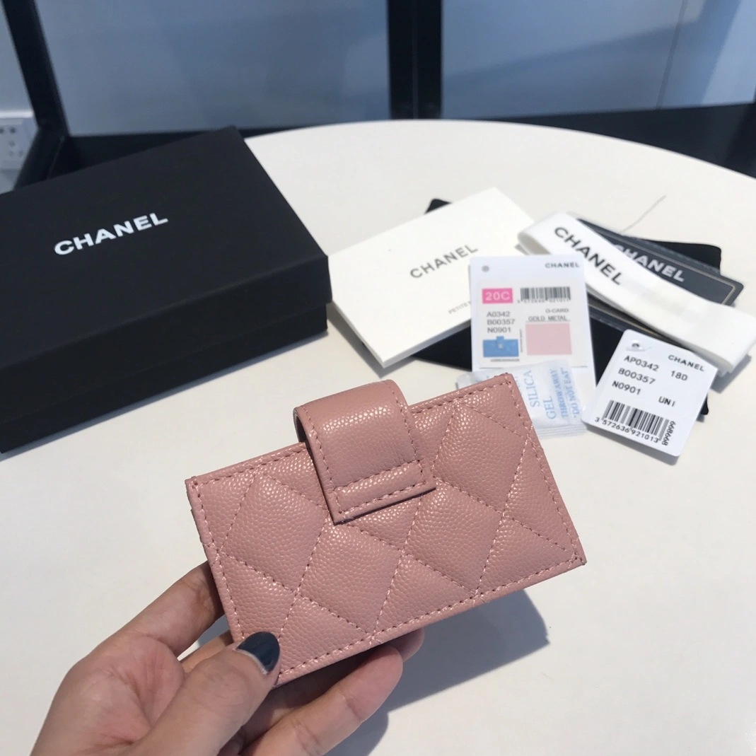 Versatile 3113 Chanel AAA Quality Card Case For Women