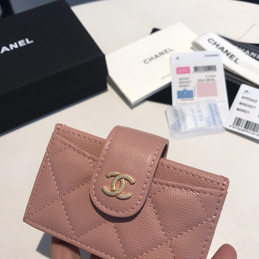 Versatile 3113 Chanel AAA Quality Card Case For Women