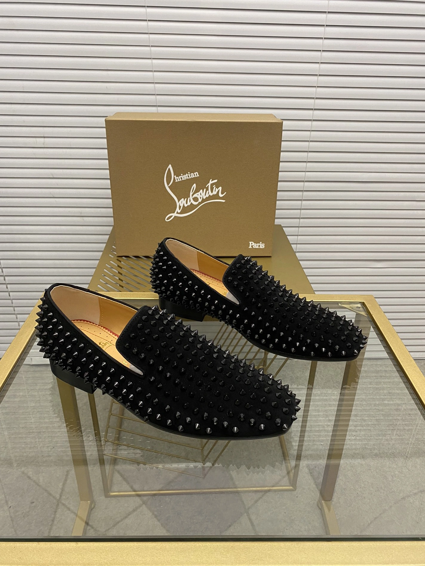 Versatile 3152 Christian Louboutin Leather Shoes For Men