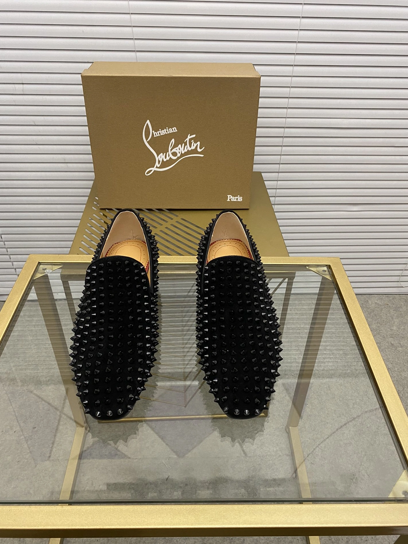 Versatile 3152 Christian Louboutin Leather Shoes For Men