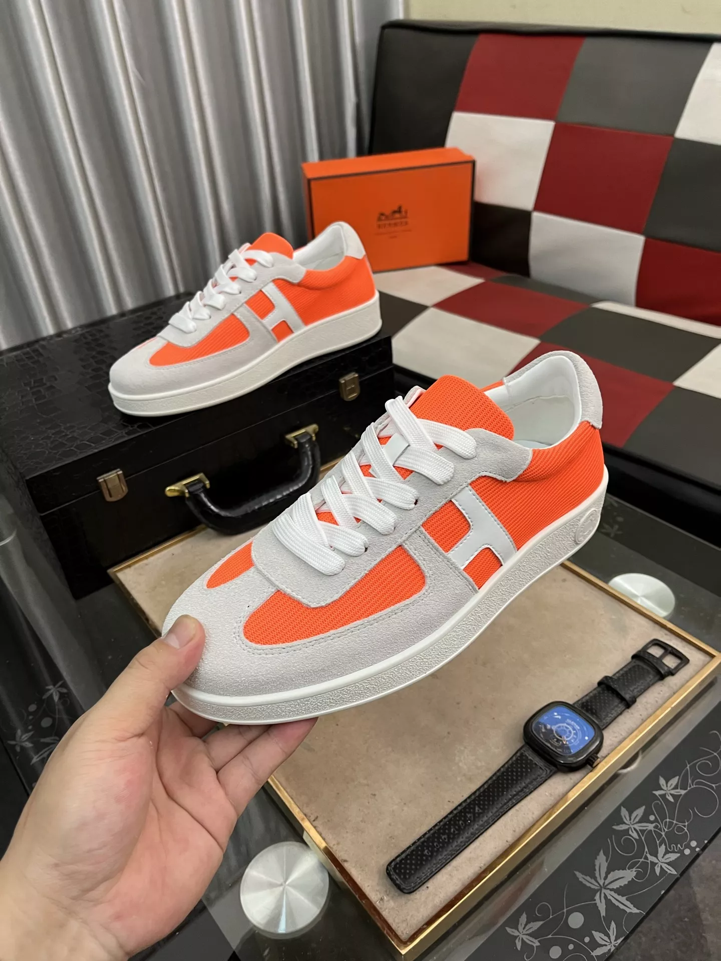 Versatile 3647 Hermes Casual Shoes For Men