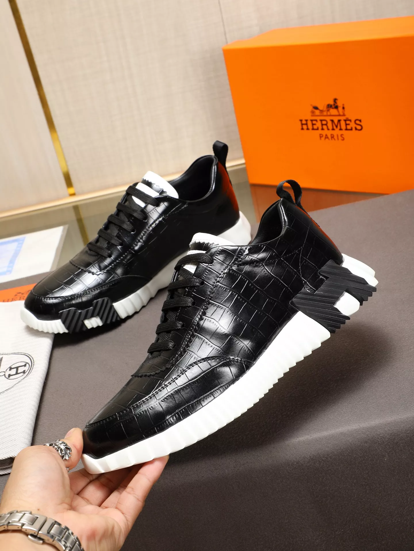 Versatile 3746 Hermes Casual Shoes For Men