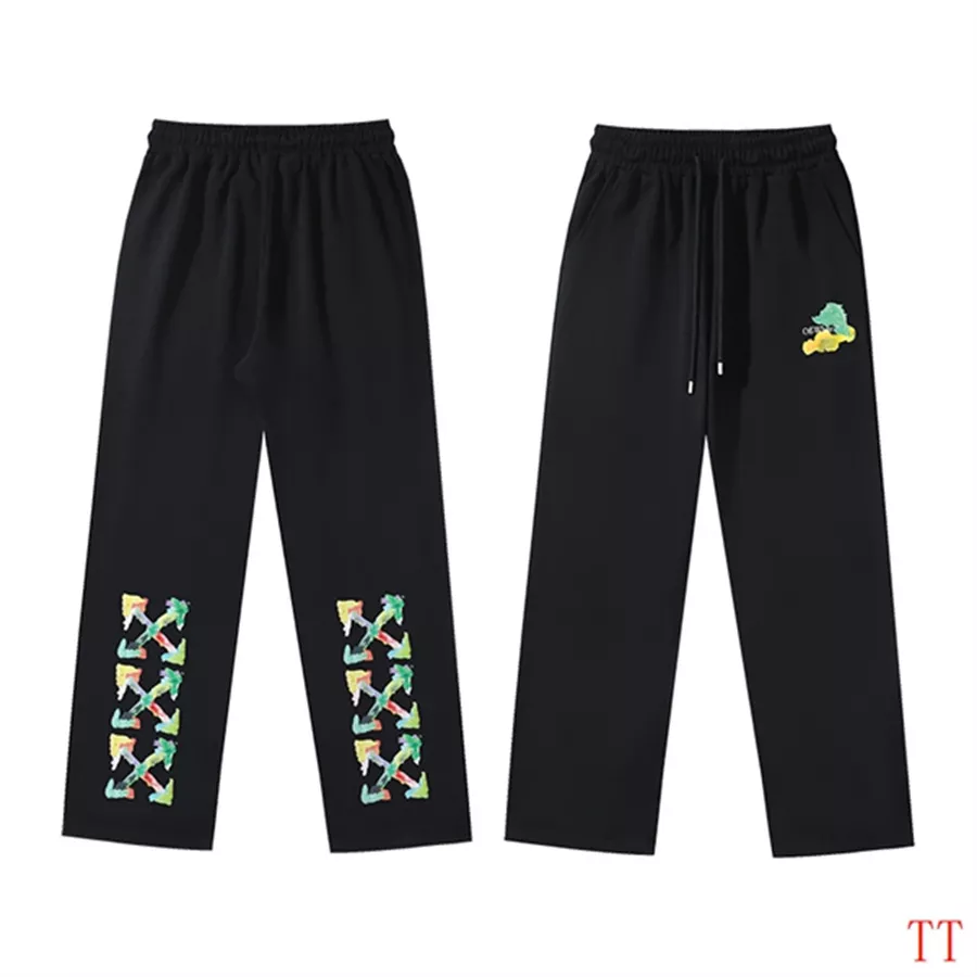 Versatile 3765 Off-White Pants For Unisex