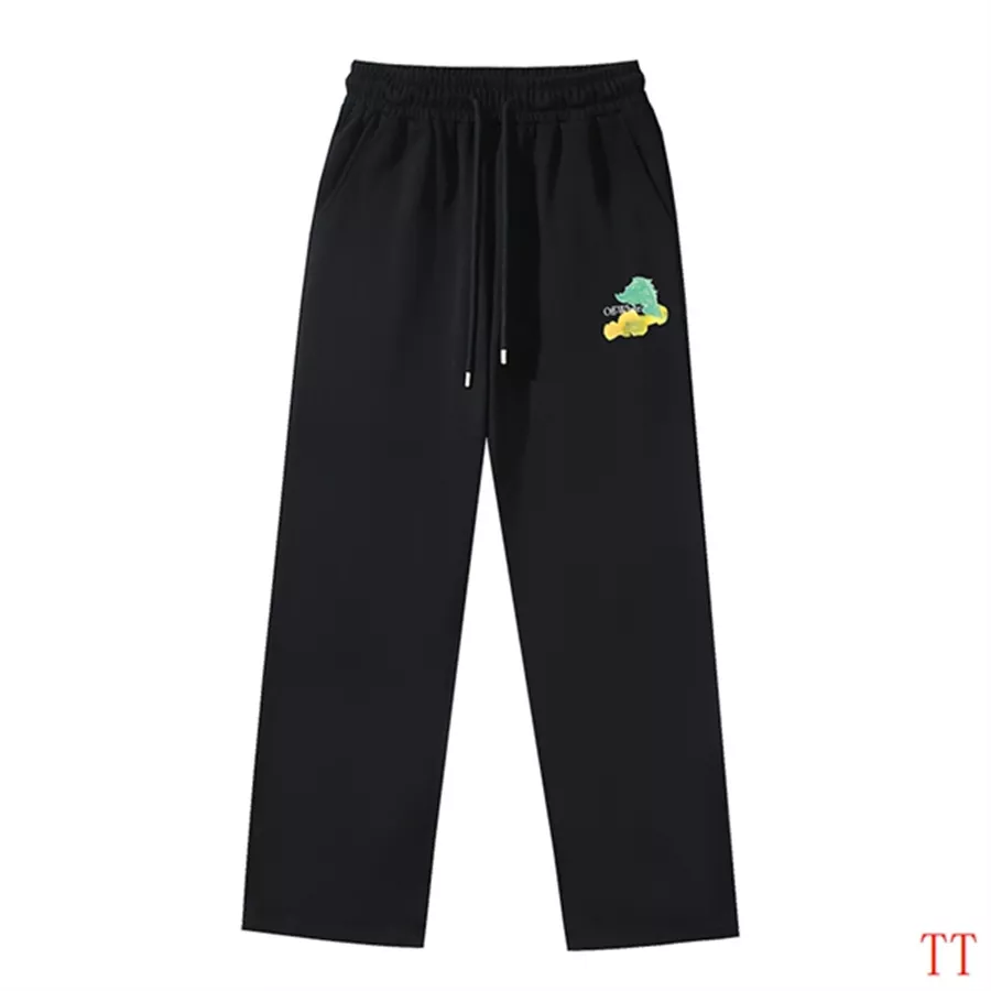 Versatile 3765 Off-White Pants For Unisex