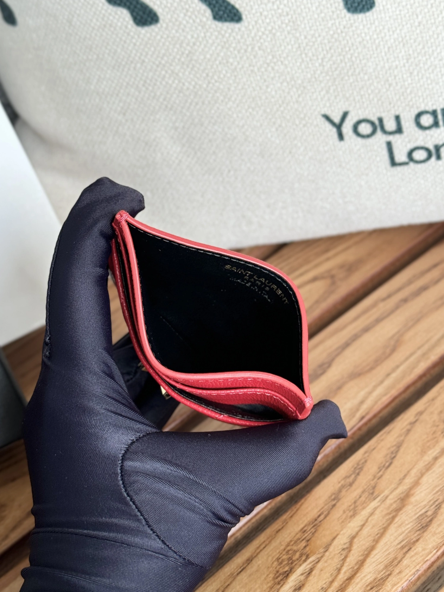 Versatile 3891 Yves Saint Laurent YSL Card Case