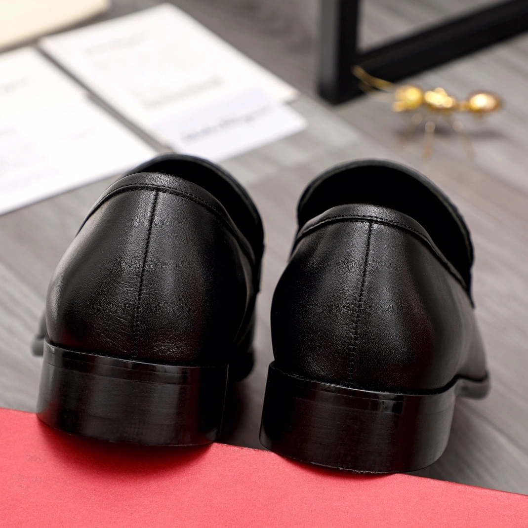 Versatile 3999 Salvatore Ferragamo Leather Shoes For Men