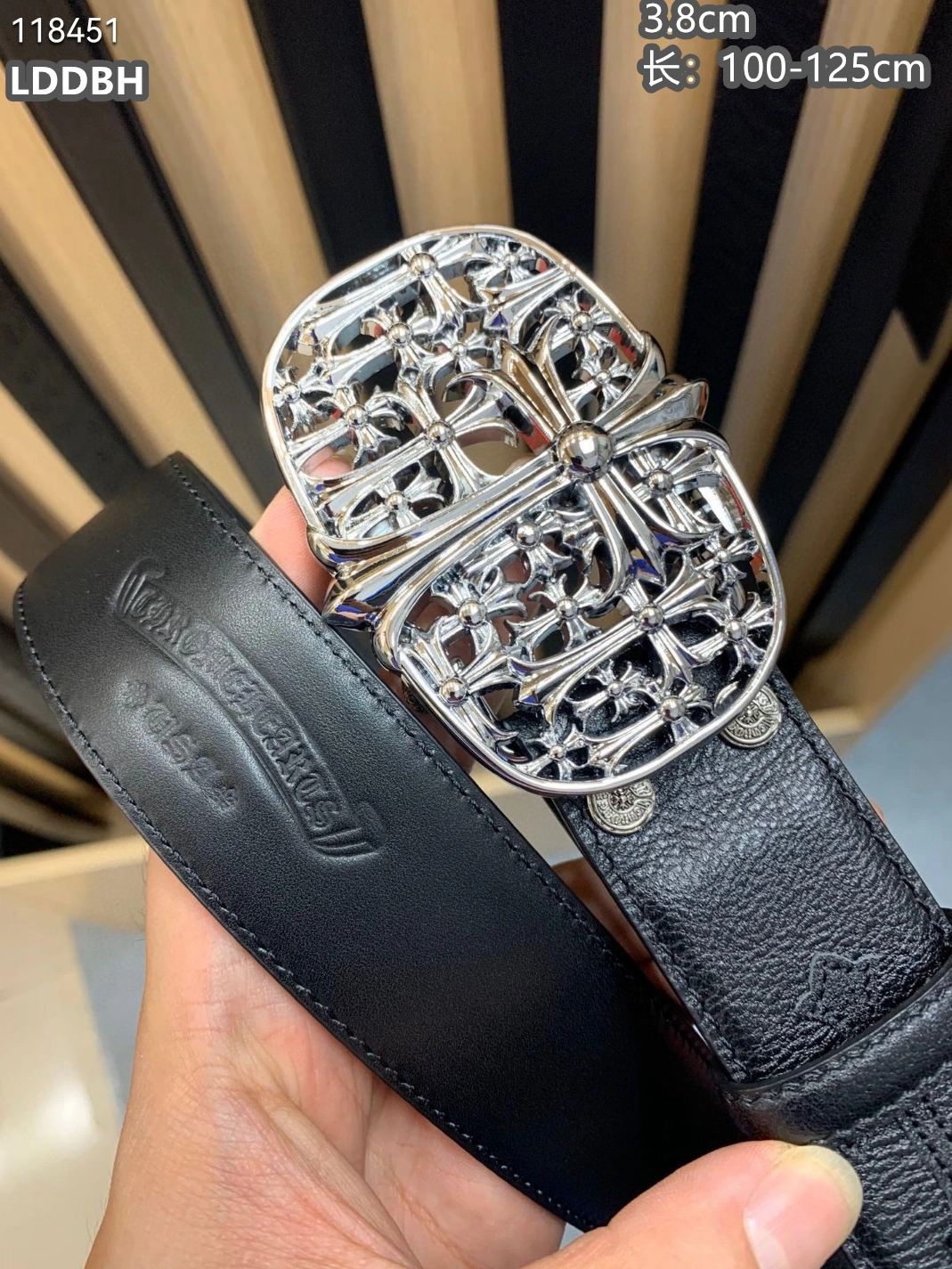 Versatile 4058 Chrome Hearts AAA Quality Belts For Men