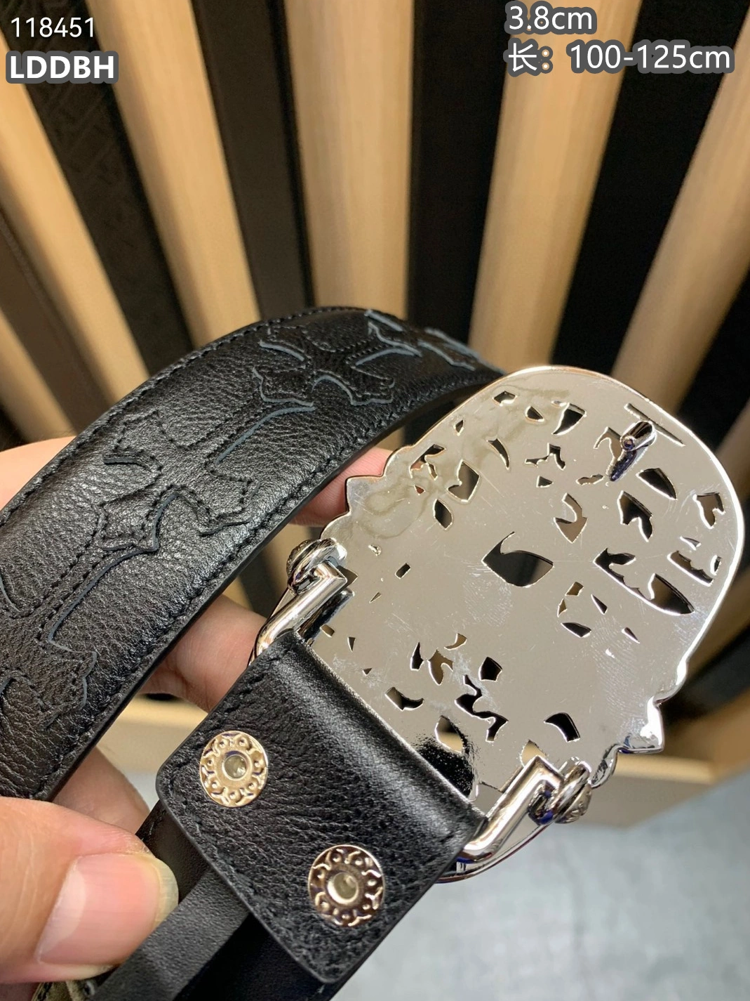 Versatile 4058 Chrome Hearts AAA Quality Belts For Men