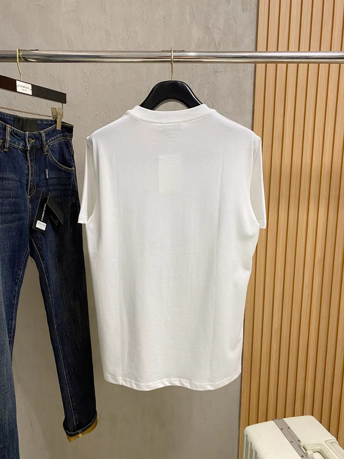 Versatile 4133 Versace T-Shirts Short Sleeved For Unisex