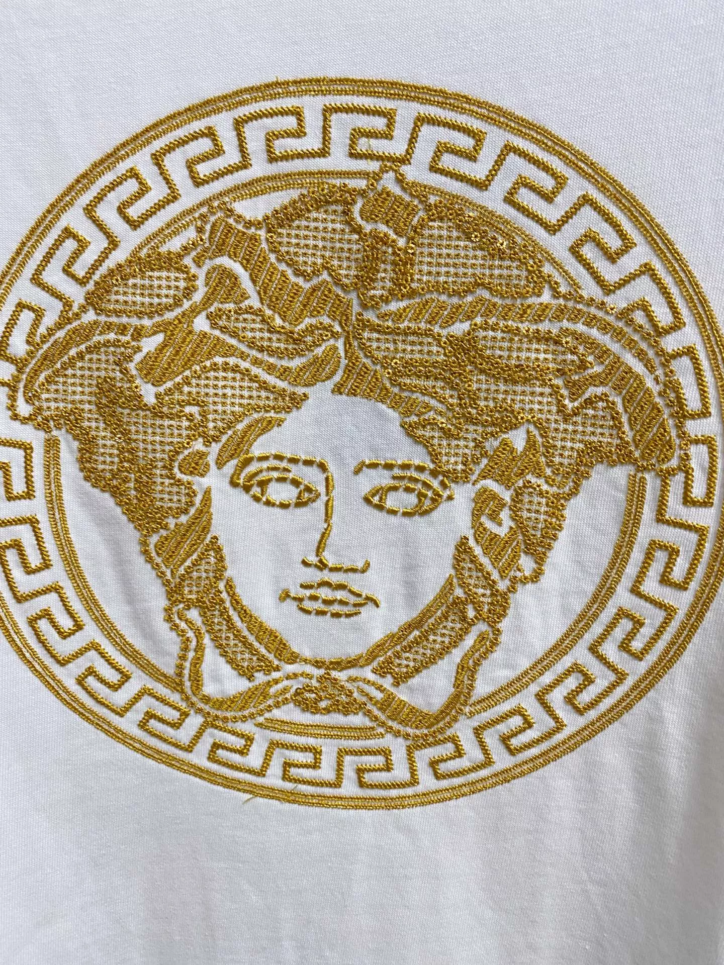 Versatile 4133 Versace T-Shirts Short Sleeved For Unisex