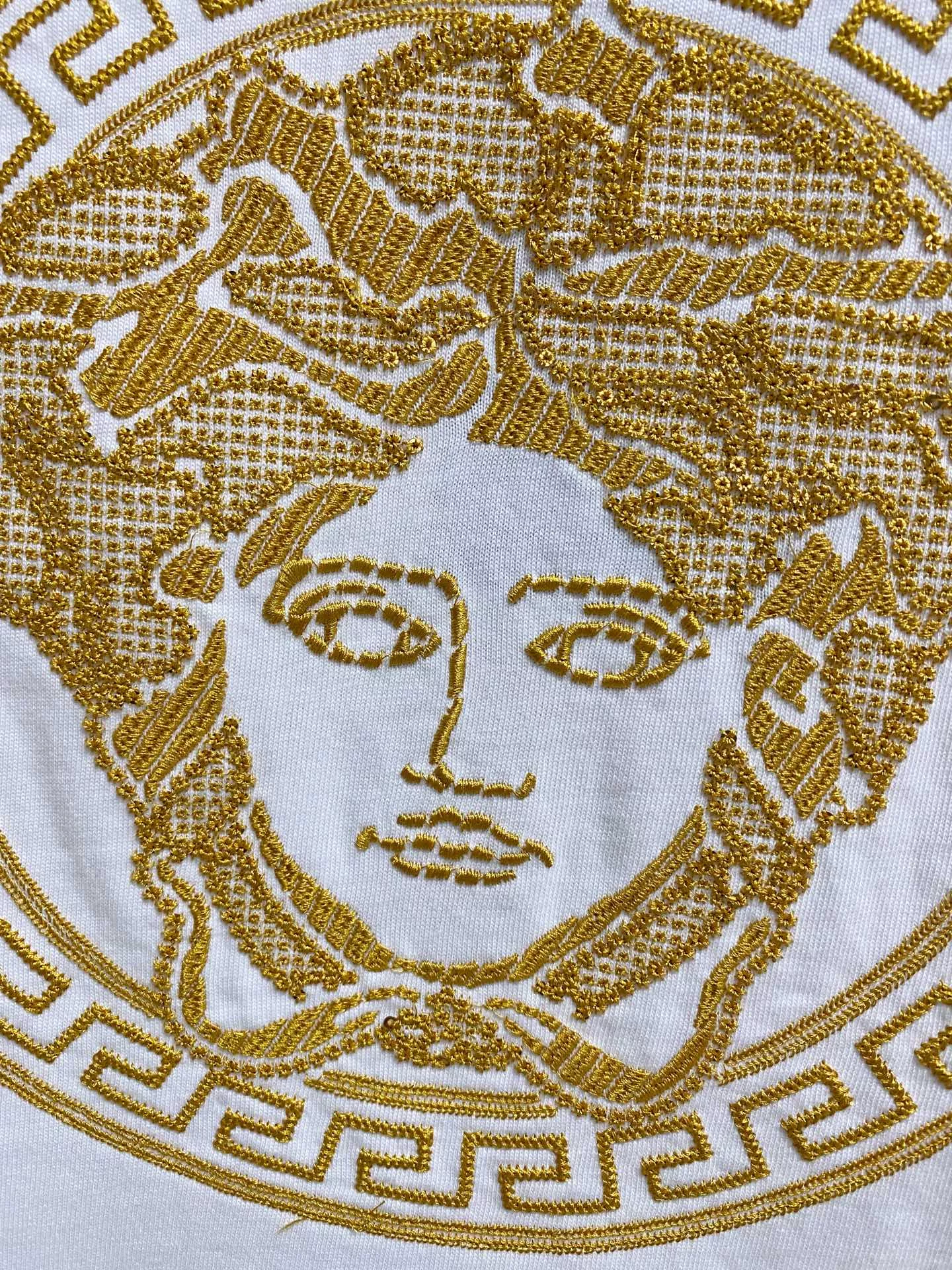 Versatile 4133 Versace T-Shirts Short Sleeved For Unisex