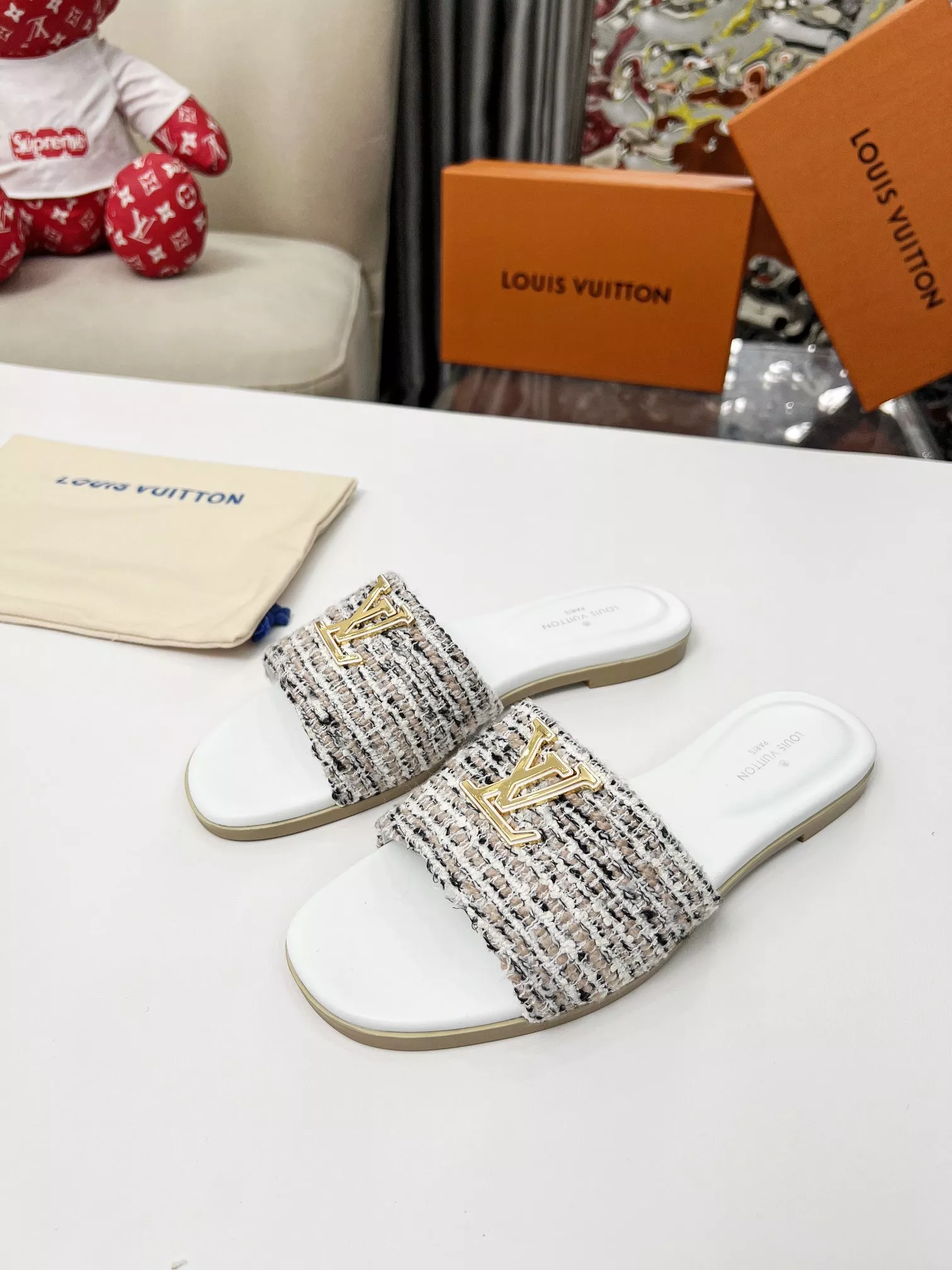 Versatile 437 Louis Vuitton Slippers For Women