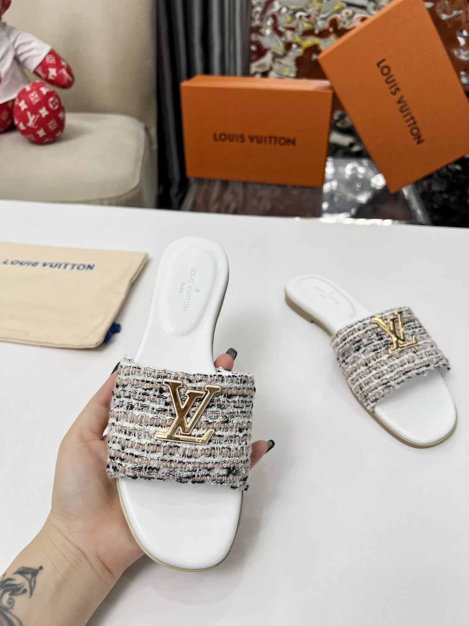 Versatile 437 Louis Vuitton Slippers For Women