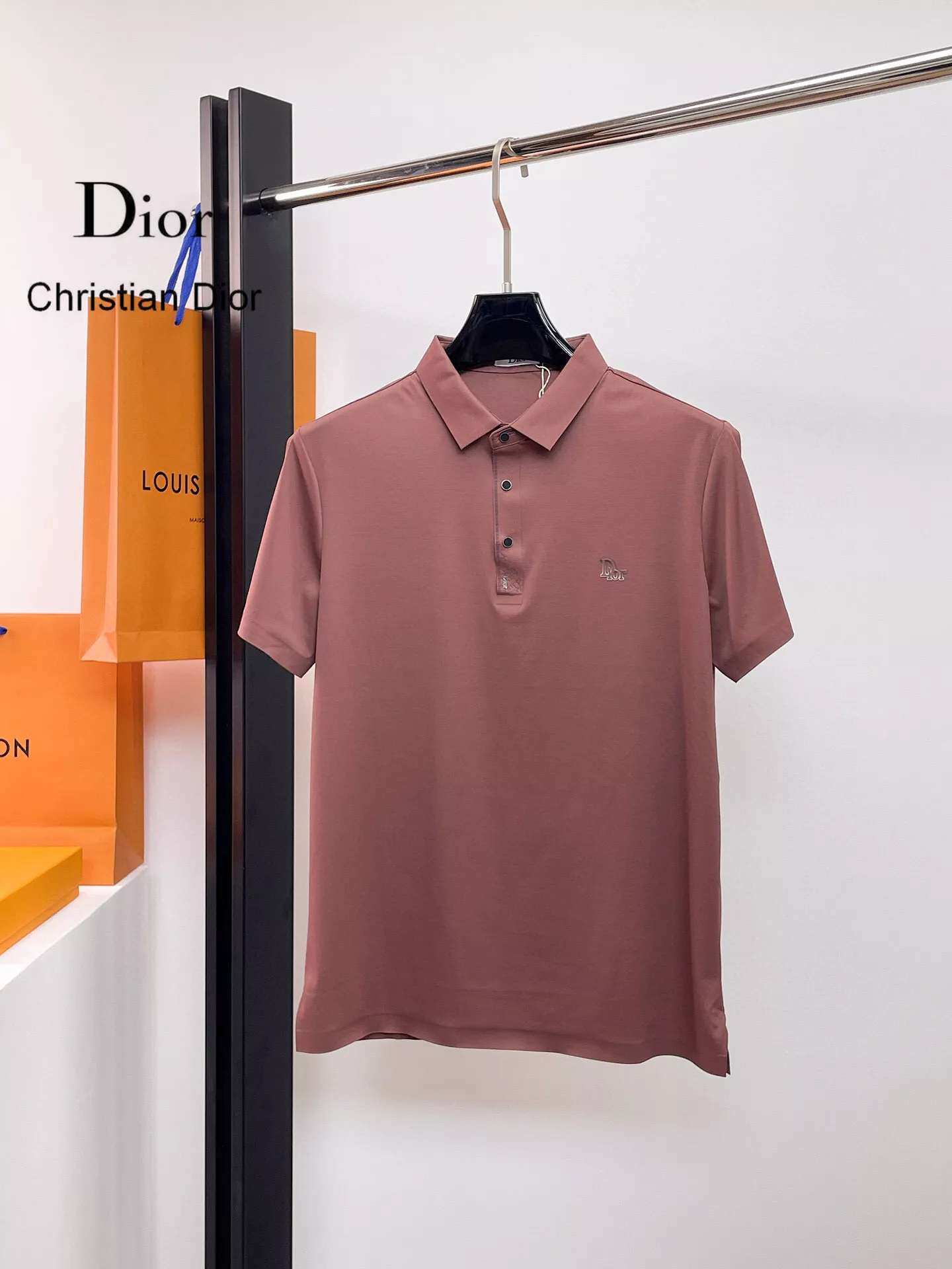 Versatile 443 Christian Dior T-Shirts Short Sleeved For Men