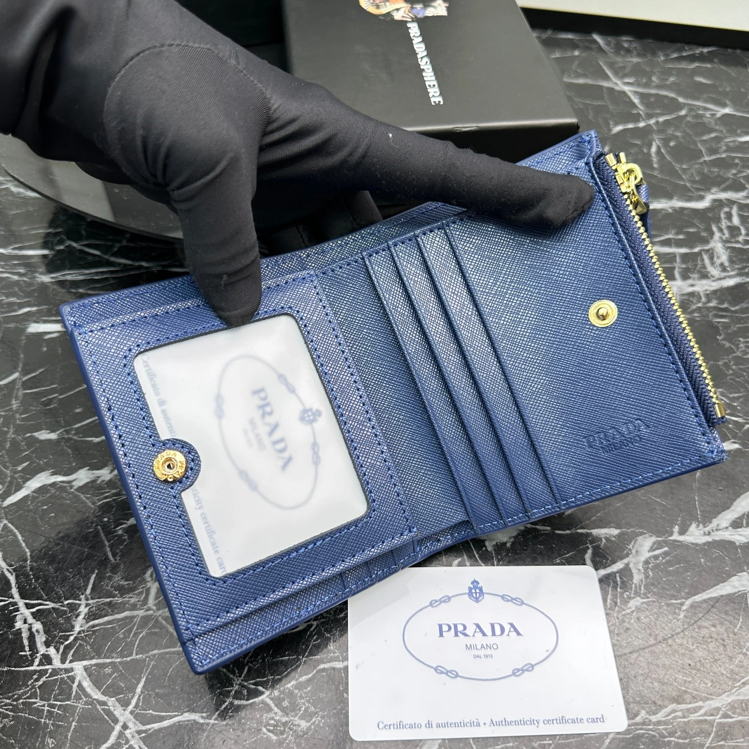 Versatile 4475 Prada Card Case For Women