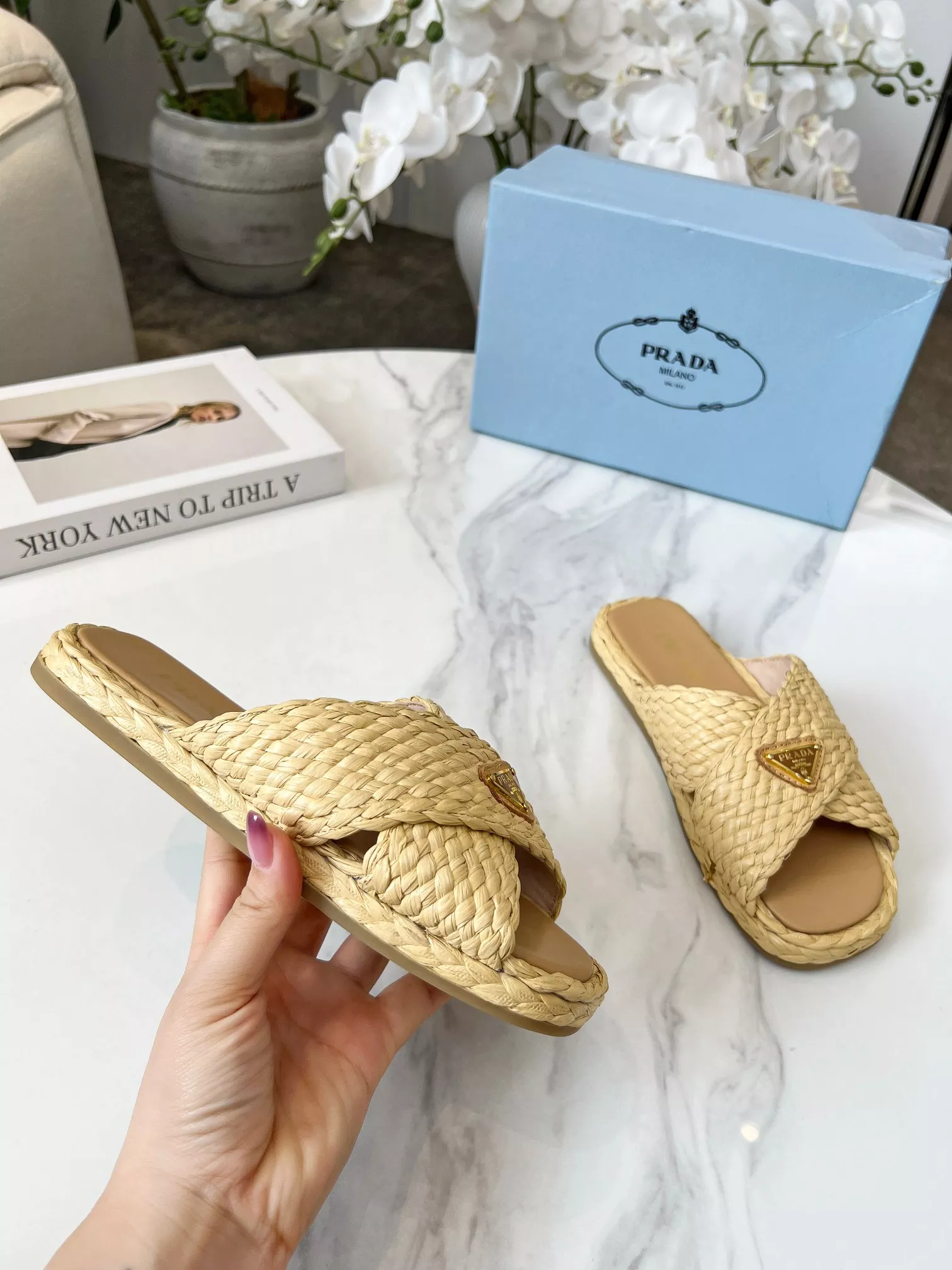 Versatile 4893 Prada Slippers For Women