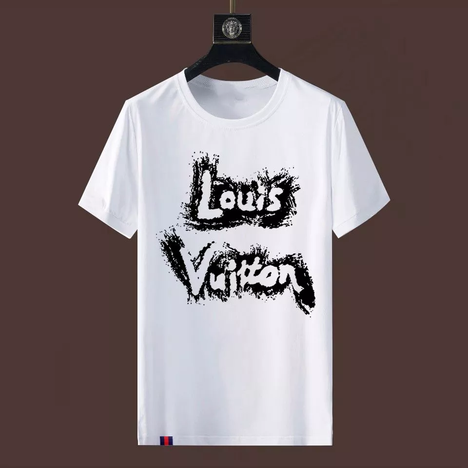Versatile 5051 Louis Vuitton LV T-Shirts Short Sleeved For Men