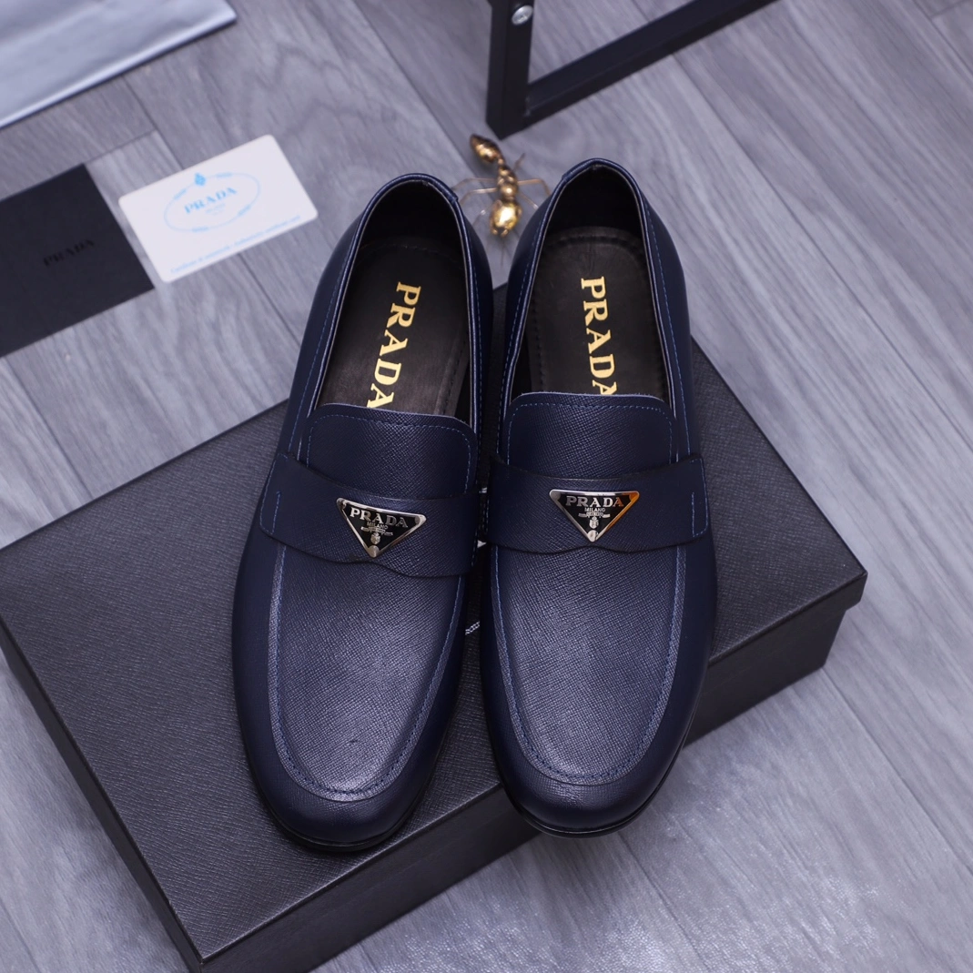 Versatile 5245 Prada Leather Shoes For Men