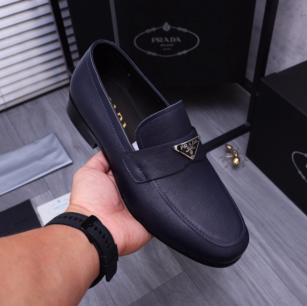 Versatile 5245 Prada Leather Shoes For Men