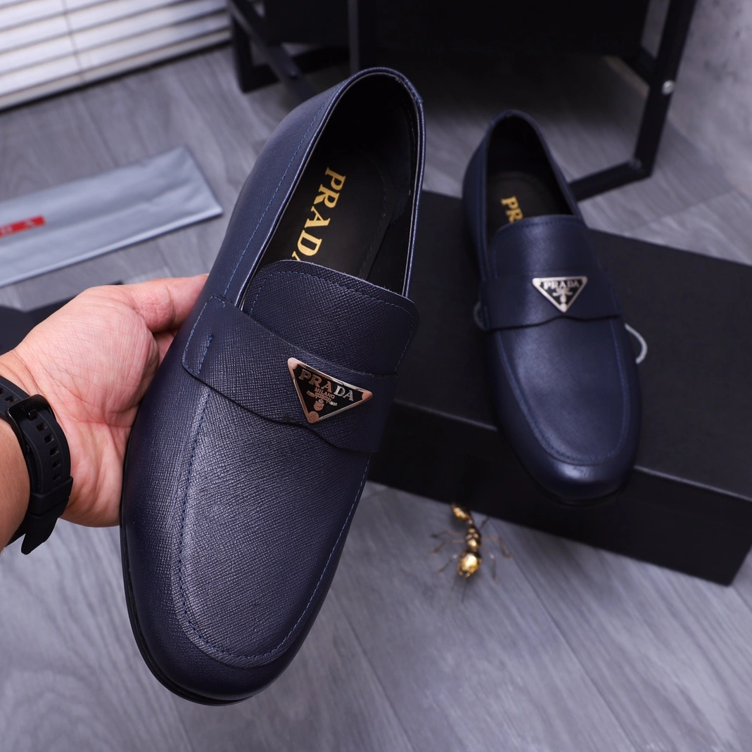 Versatile 5245 Prada Leather Shoes For Men