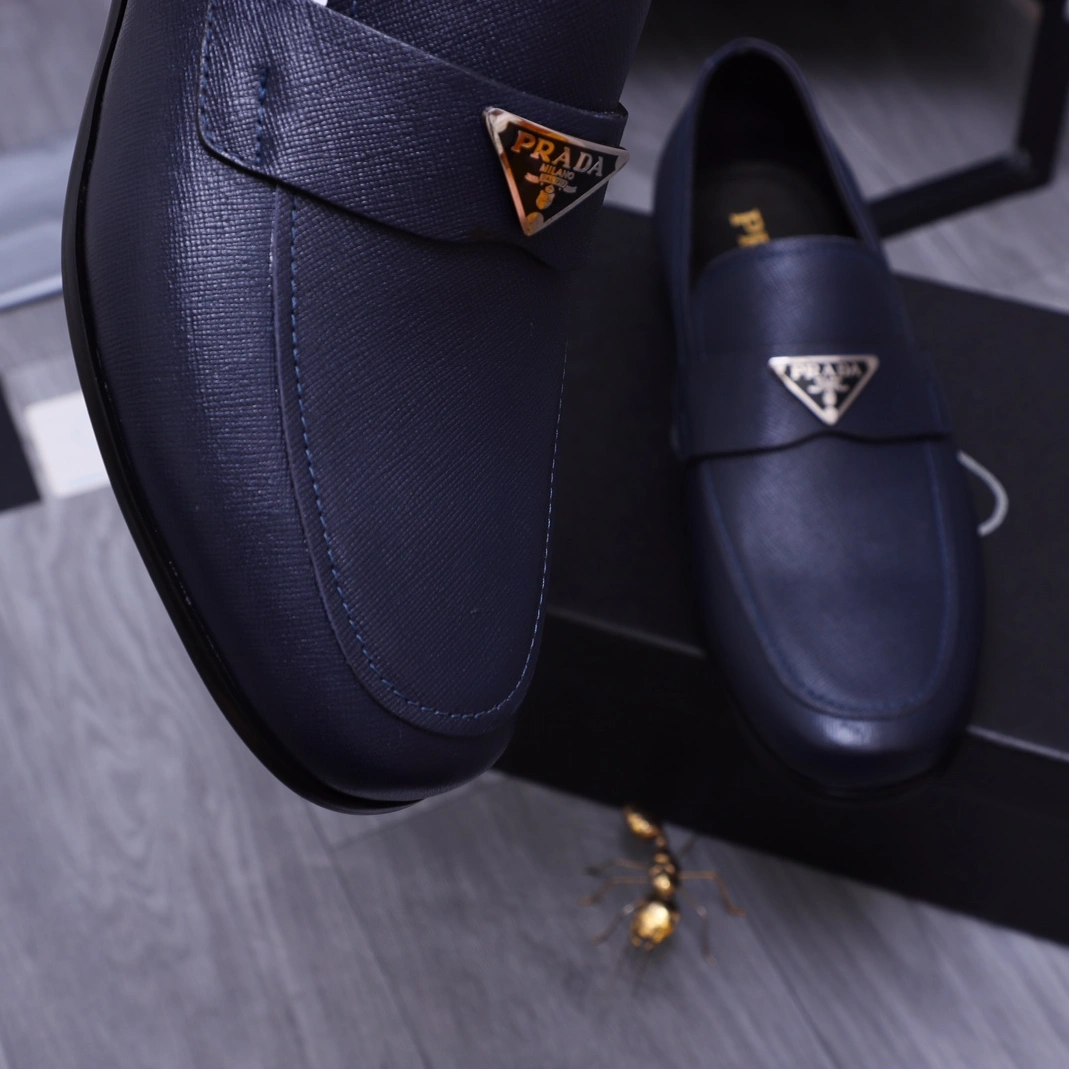 Versatile 5245 Prada Leather Shoes For Men