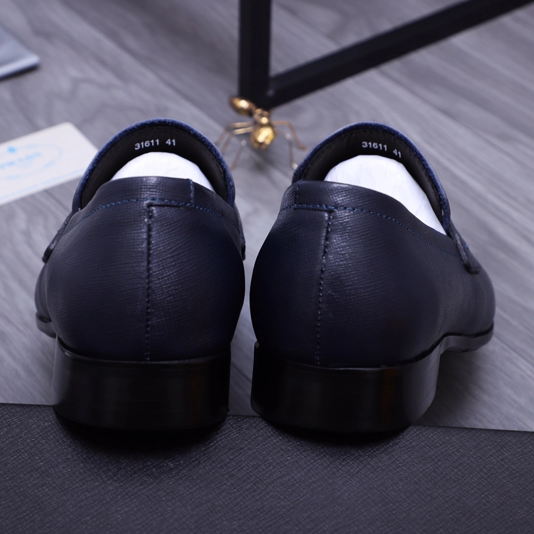 Versatile 5245 Prada Leather Shoes For Men