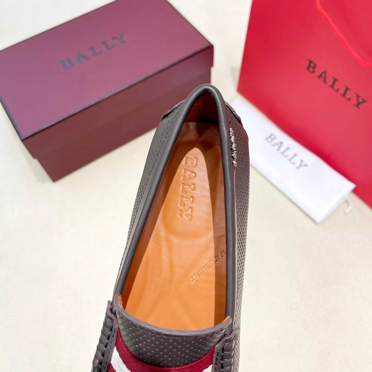 Versatile 5479 Bally Leather Shoes For Men