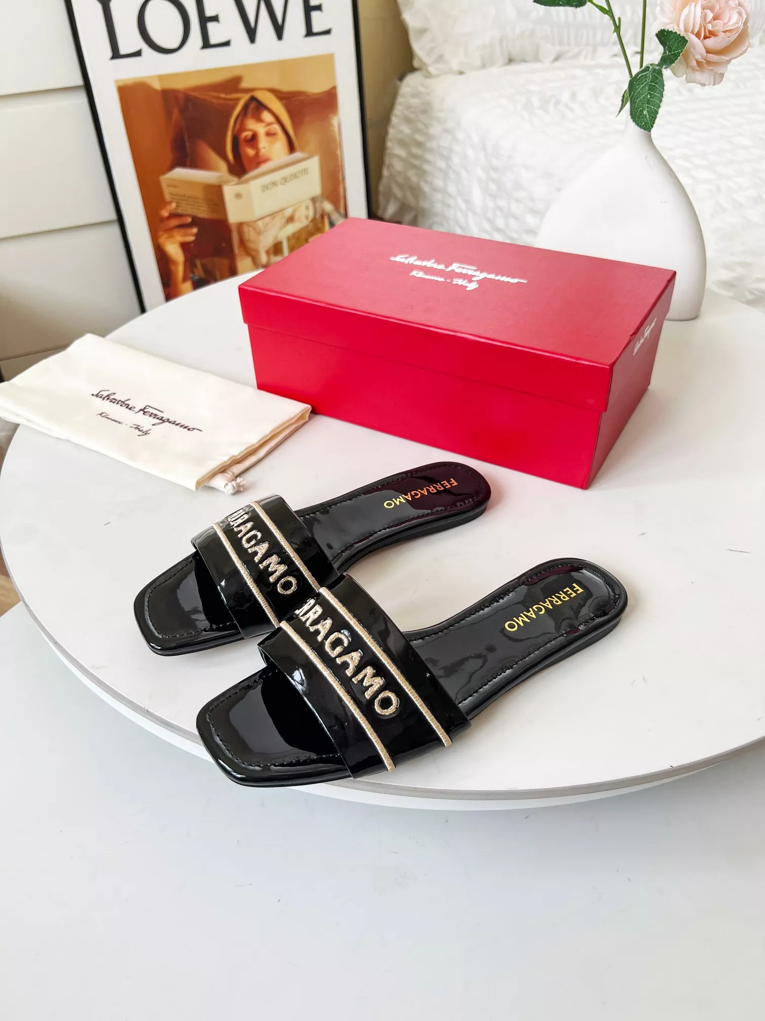 Versatile 5560 Salvatore Ferragamo Slippers For Women