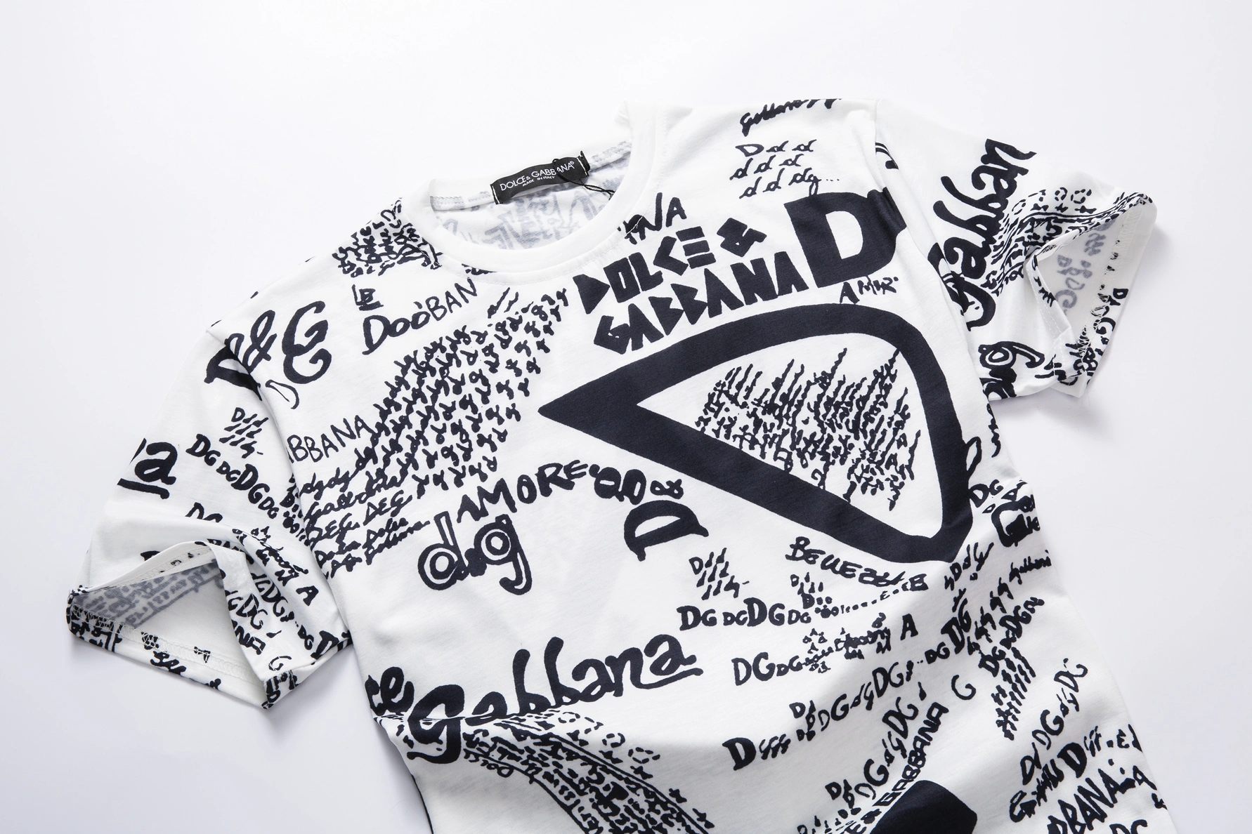 Versatile 5686 Dolce & Gabbana D&G T-Shirts Short Sleeved For Men