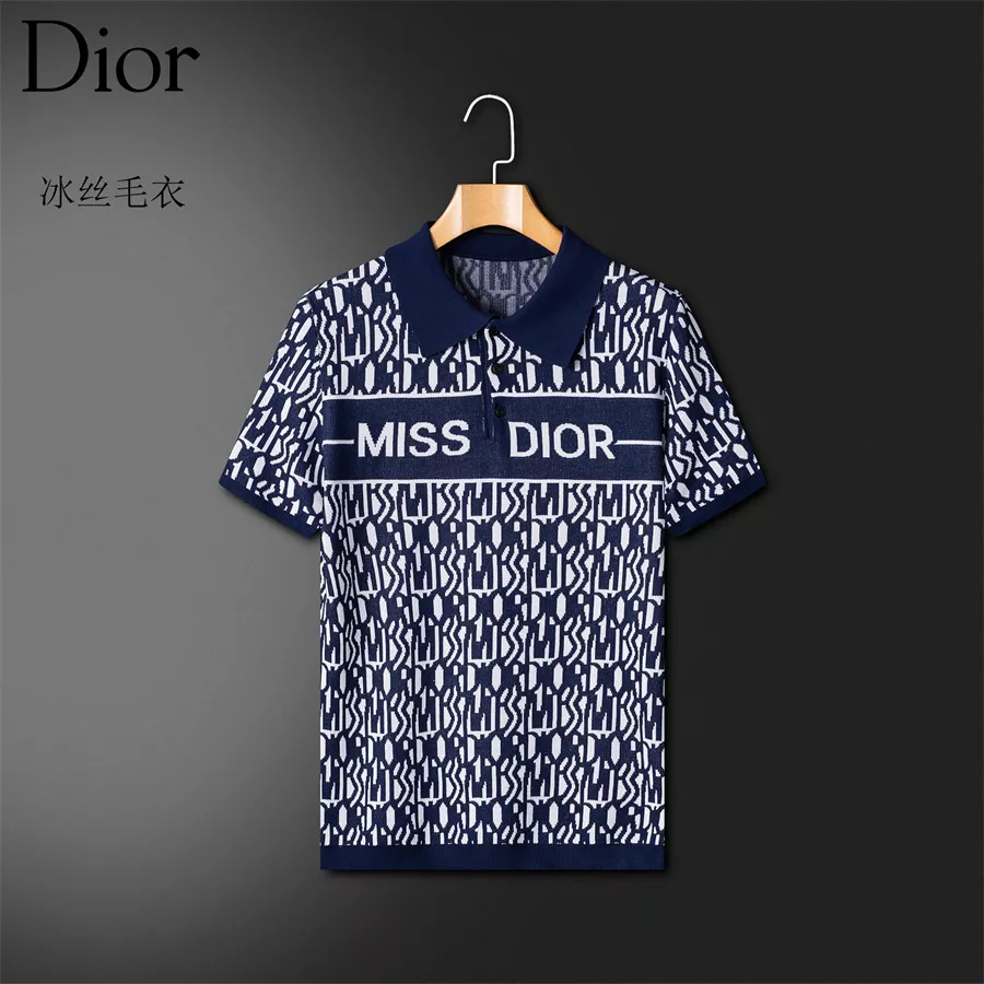 Versatile 5734 Christian Dior T-Shirts Short Sleeved For Men