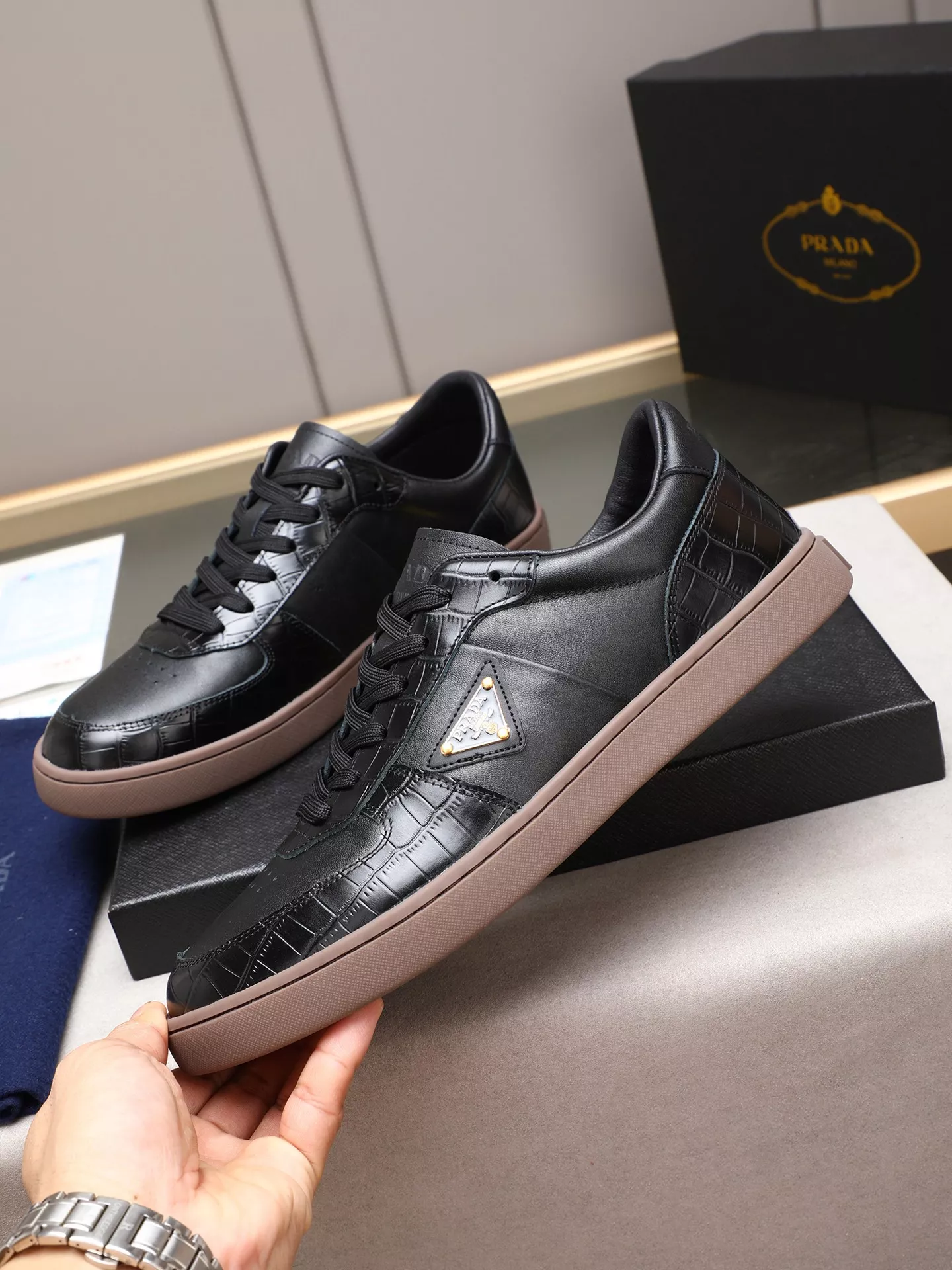 Versatile 5917 Prada Casual Shoes For Men