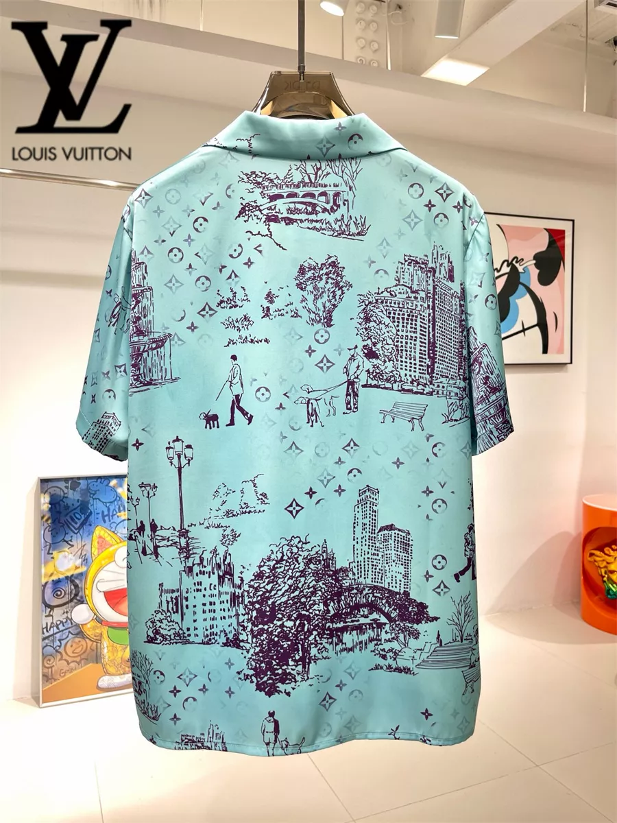 Versatile 6010 Louis Vuitton LV Tracksuits Short Sleeved For Men