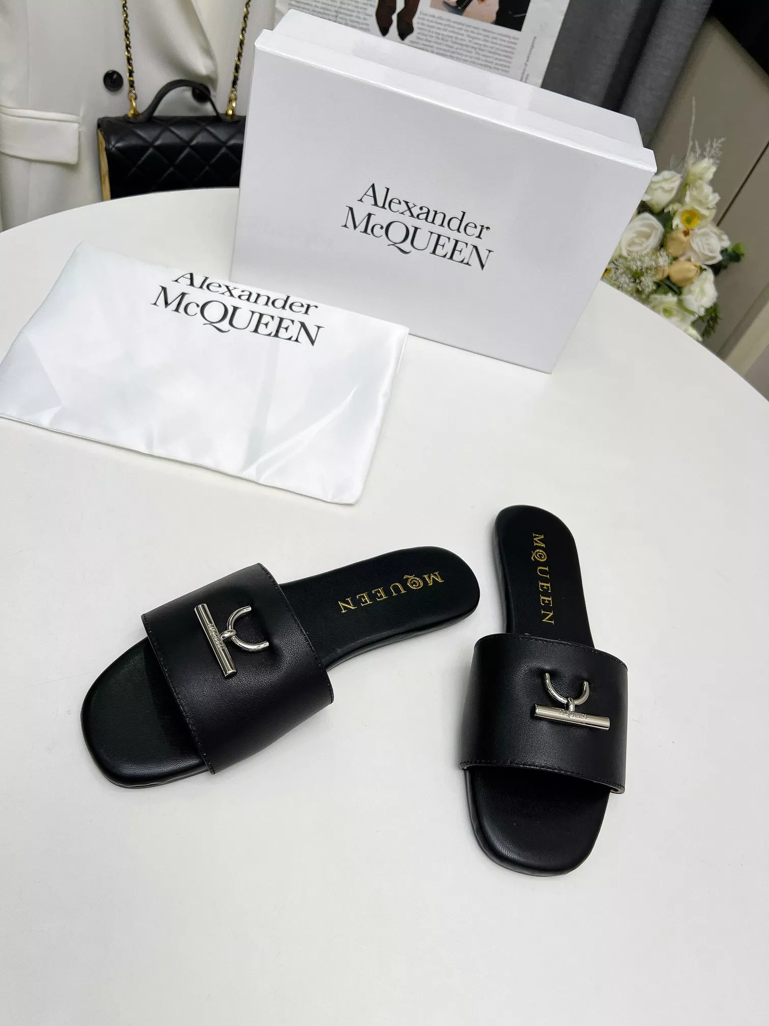 Versatile 6026 Alexander McQueen Slippers For Women
