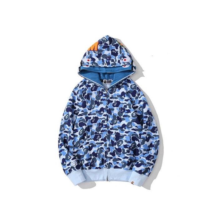 Versatile 6203 Bape Hoodies Long Sleeved For Men