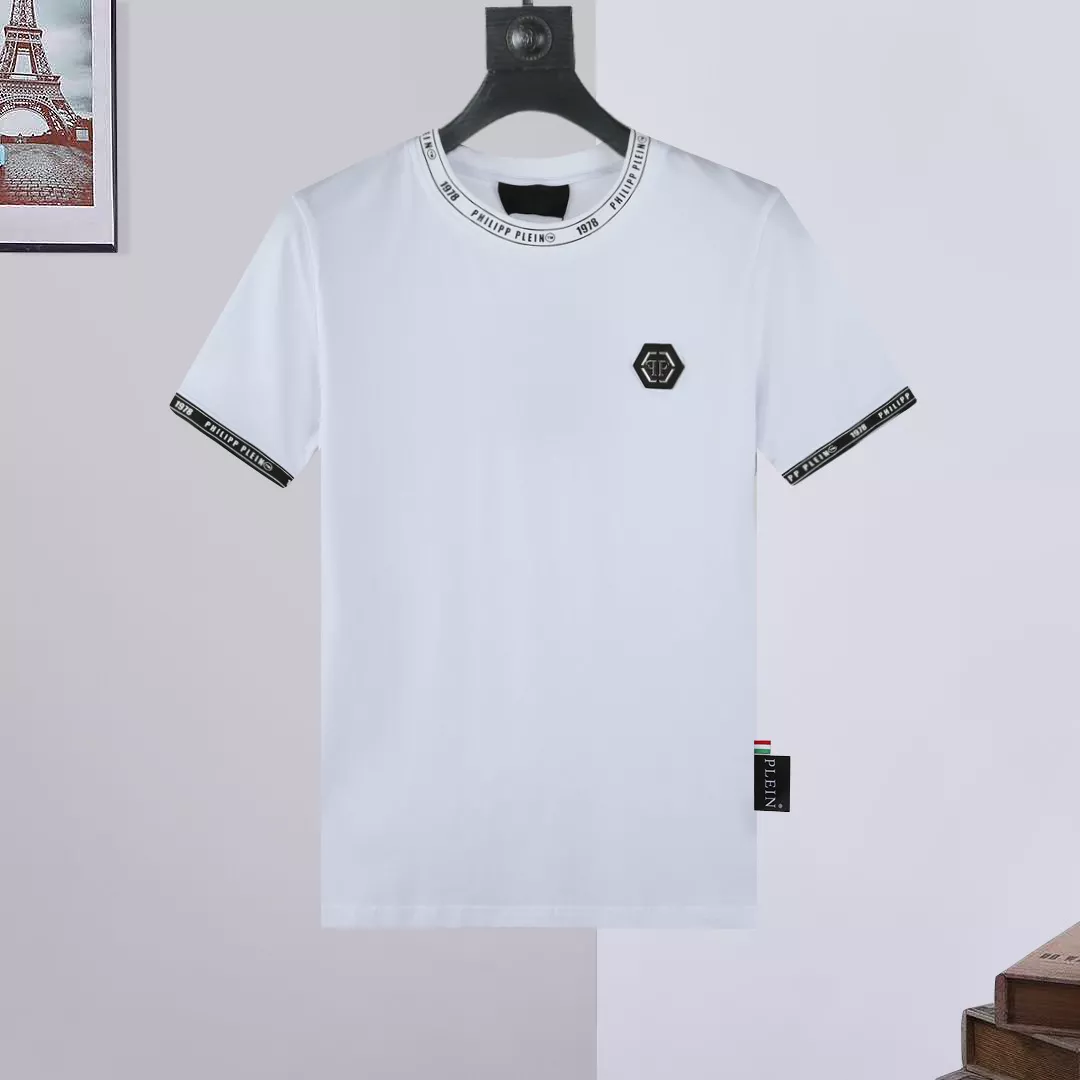 Versatile 6334 Philipp Plein PP T-Shirts Short Sleeved For Men